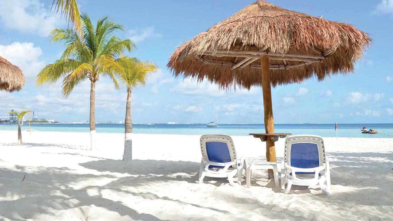 Cancun Beachfront Condo Экстерьер фото
